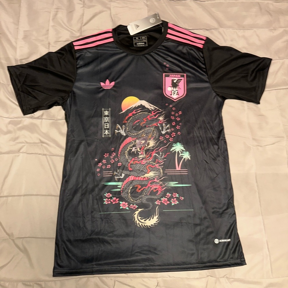 Adidas Black Japan Dragon Jersey